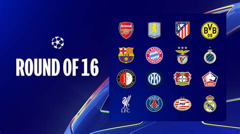 Borussia Dortmund into UEFA Champions League round of 16.
